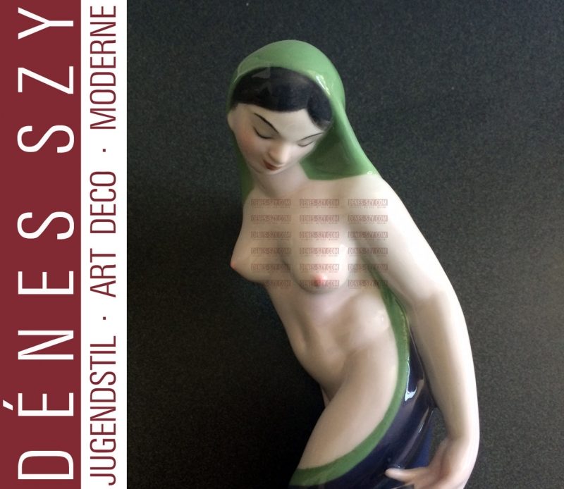 HOCHZEITSZUG ++ KPM BERLIN Inderin m. Pfau Porzellan Figur