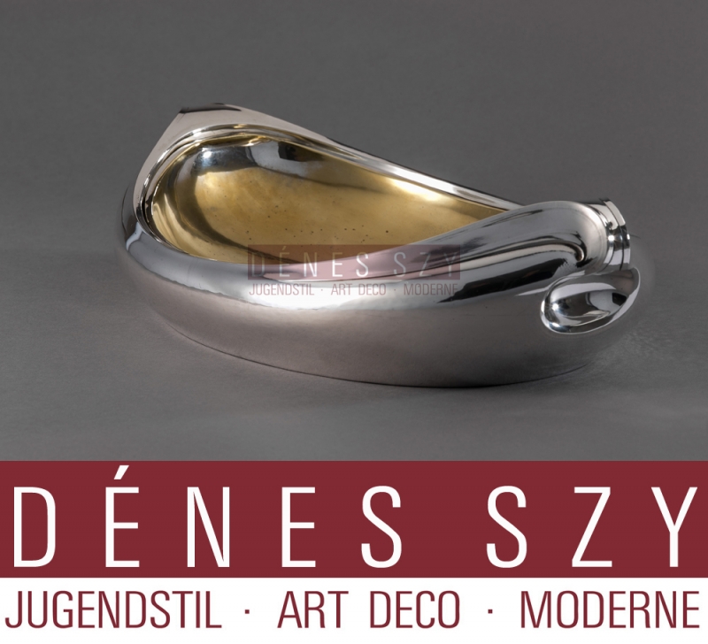 Henry van de Velde Jardinière en argent Théodor Müller, Weimar 1903