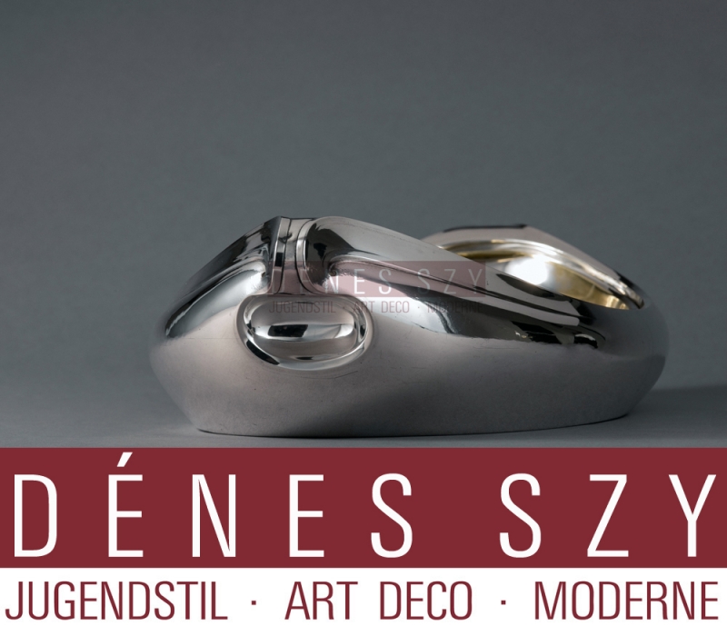 Henry van de Velde Jardinière en argent Théodor Müller, Weimar 1903