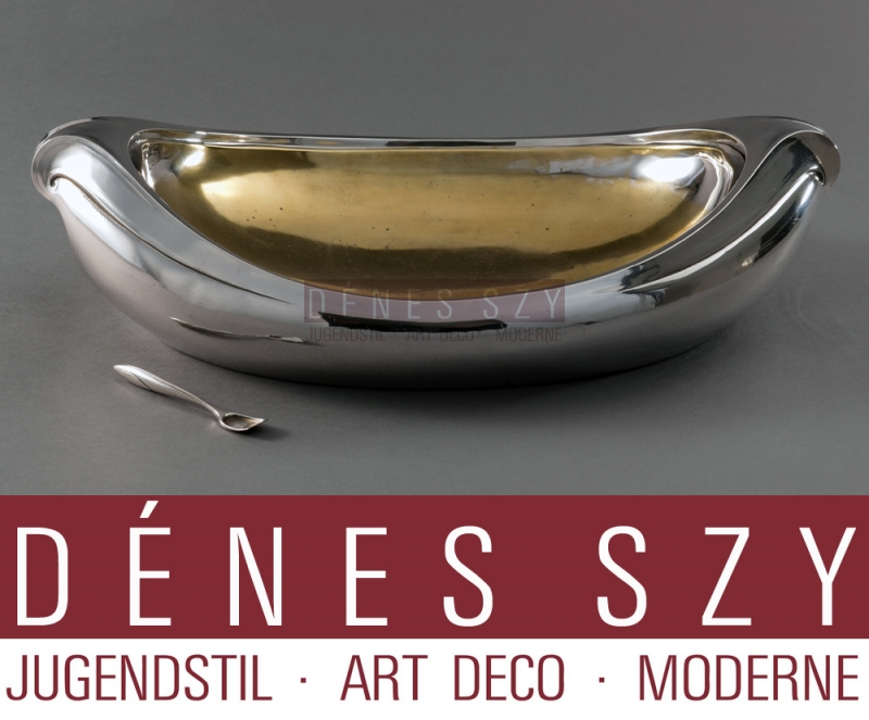 Henry van de Velde Jardinière en argent Théodor Müller, Weimar 1903