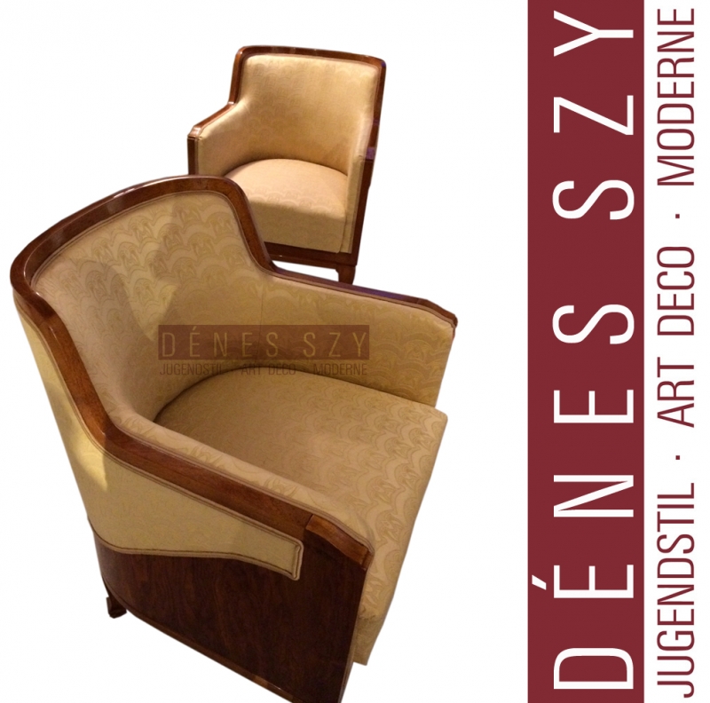 Henry van de Velde coppia di poltrone, Amburgo 1916