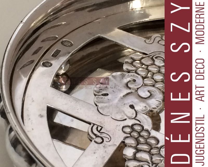 Georg Jensen sterling silver bottle holder #396 Denmark