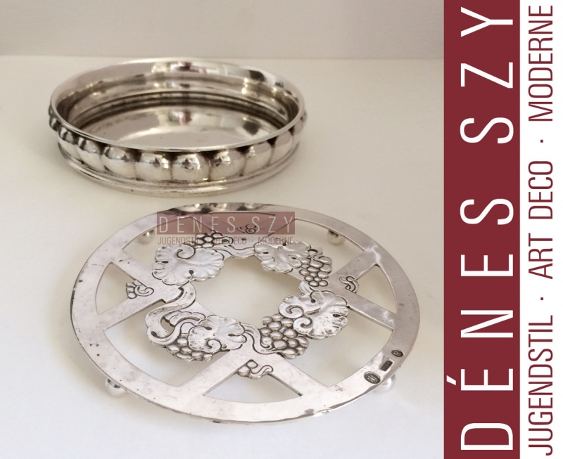 Georg Jensen sterling silver bottle holder #396 Denmark