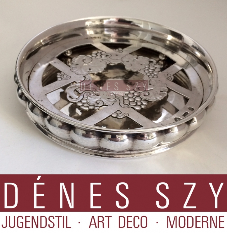 Georg Jensen sterling silver bottle holder #396 Denmark