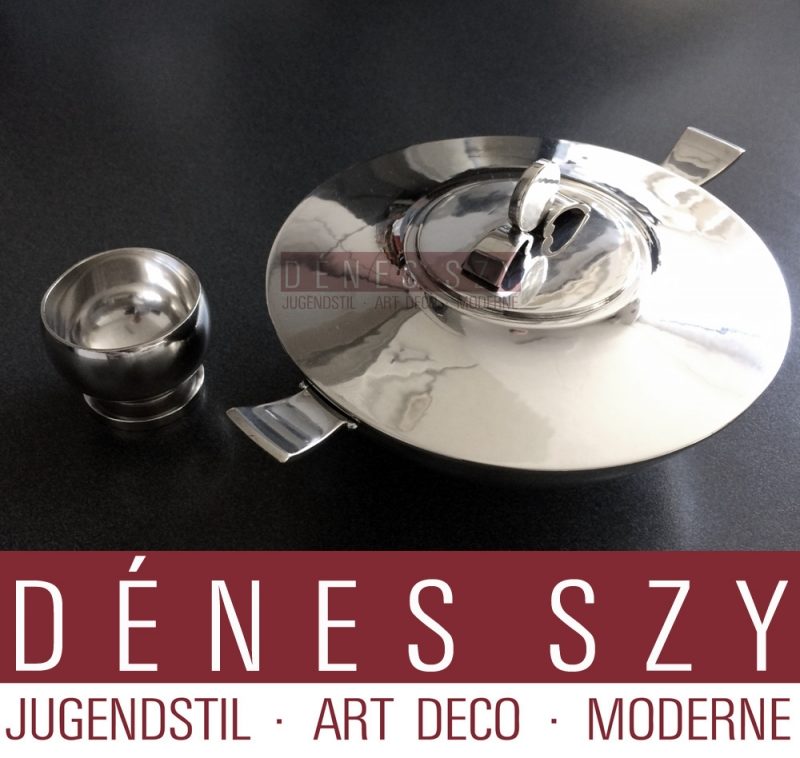 Georg Jensen Silber Art Deco BONBONIERE Johan Rohde DENMARK