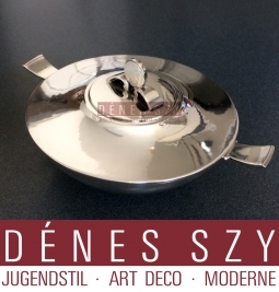 Georg Jensen Silber Art Deco BONBONIERE Johan Rohde DENMARK