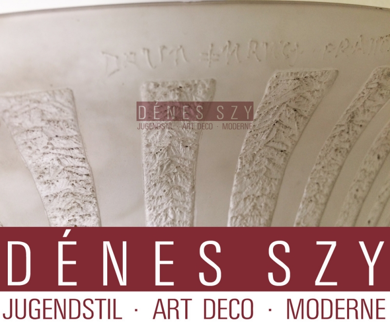 Art Deco Eisen Glas Stehlampe DAUM Nancy Edgar Brandt