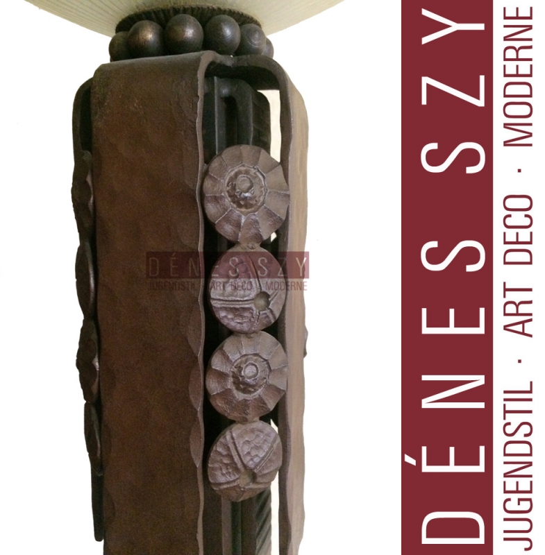 Daum Nancy lampada a stelo Art Deco