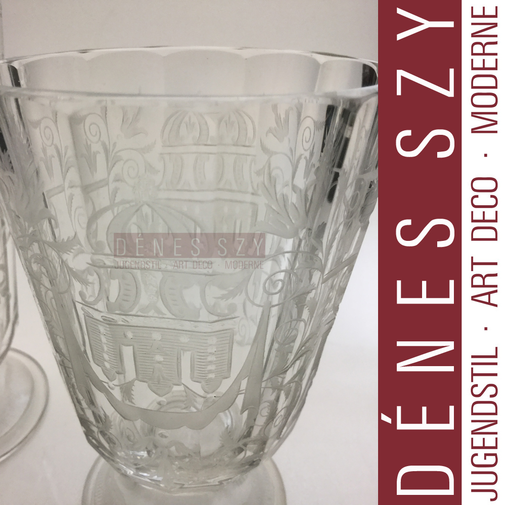 Josef Lobmeyr Wien Austria Maria Theresia Kristall Wasserglas