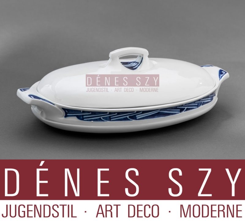 Meissener Jugendstil Porzellan Peitschenhieb HENRY VAN DE VELDE