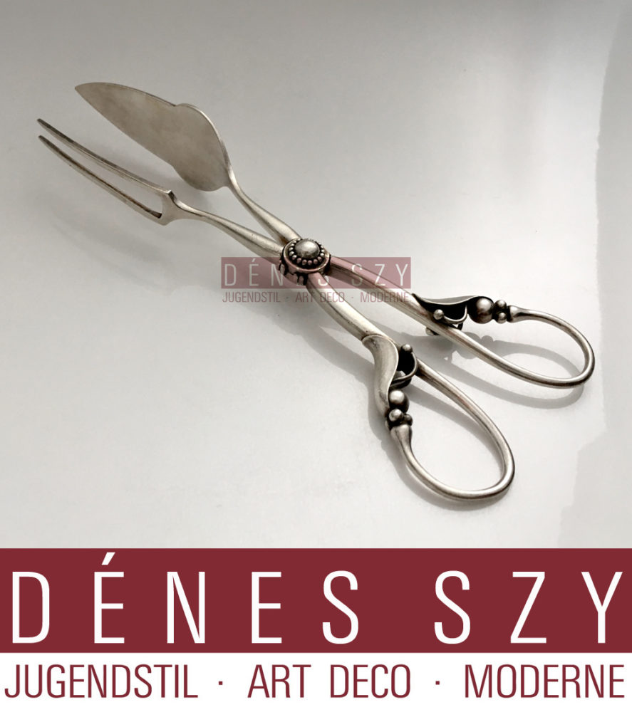 Georg Jensen SILBER BESTECK Sandwich Zange No. 141