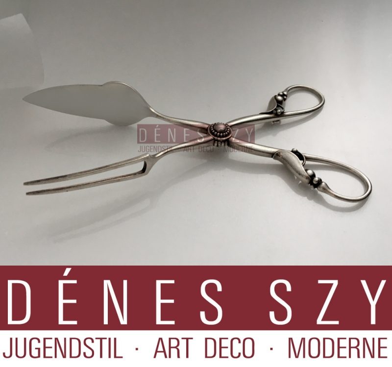 Georg Jensen SILBER BESTECK Sandwich Zange No. 141