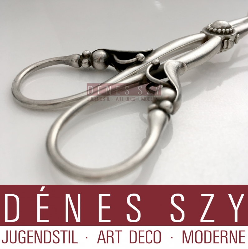 Georg Jensen Pince à sandwich à couverts en argent n ° 141