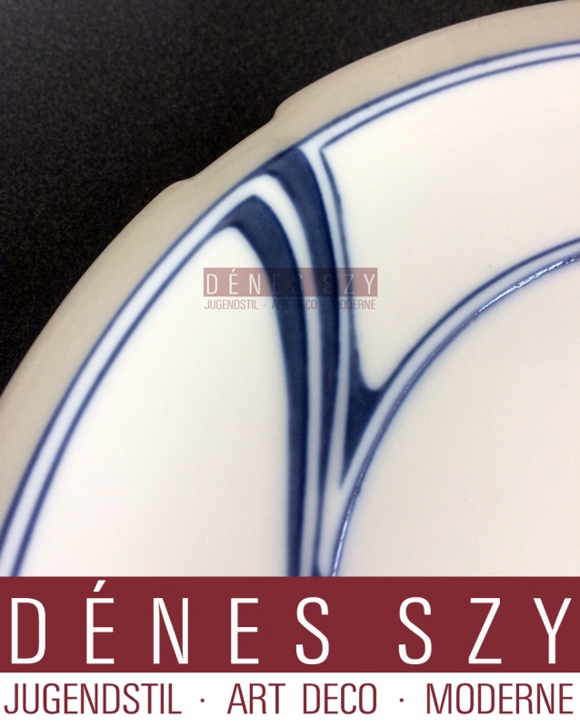 Otto Eduard Voigt, Meissen China, Saxonia pattern. Plate