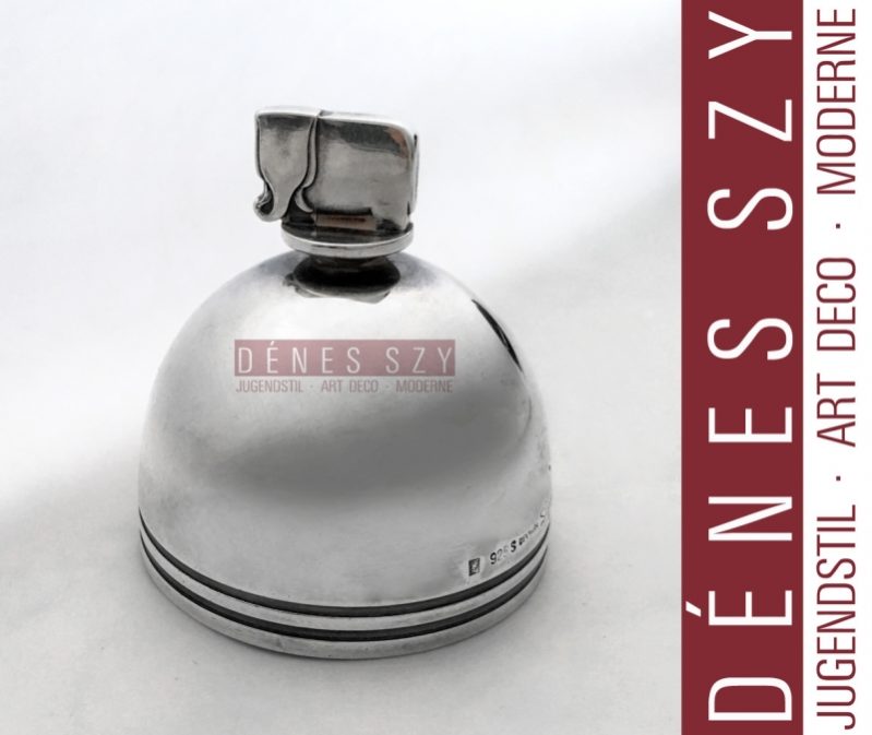 Georg Jensen SILBER BERNADOTTE Tischglocke mit Elefant 219