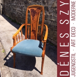Louis Majorelle, Nancy, Fauteuil Art Nouveau