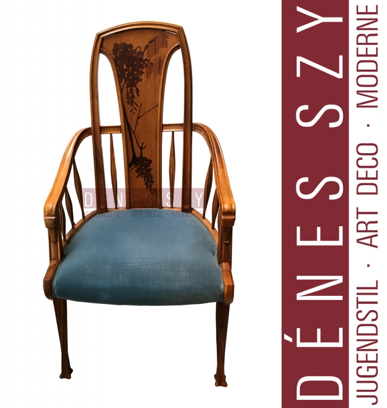 Louis Majorelle, Nancy, Fauteuil Art Nouveau