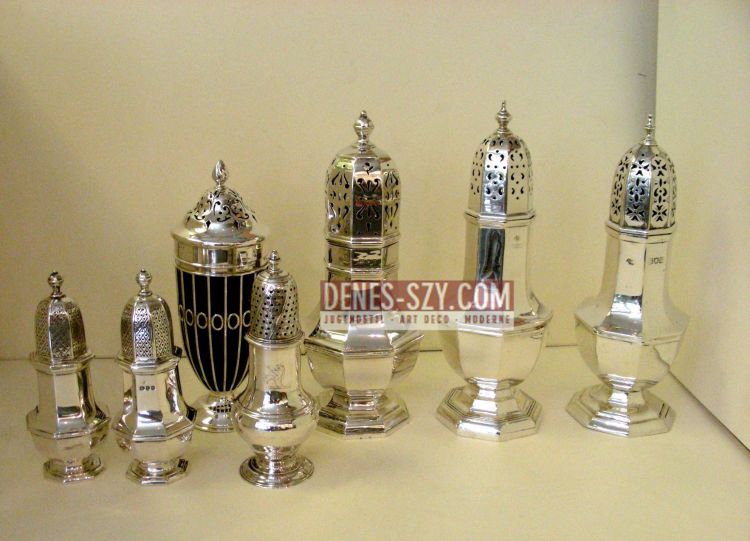 Zuckerstreuer Silber London England 1937