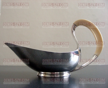 Cohr saucière, années 50, Danemark