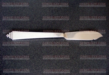 Georg Jensen pyramide 15 couteaux à poisson en argent