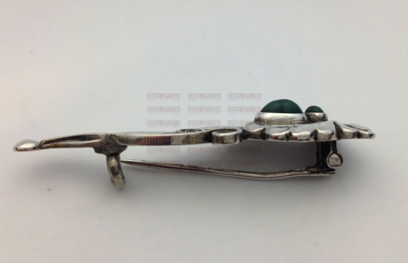 GEORG JENSEN SCHMUCK SILBER Jugendstil Brosche # 185