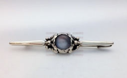 GEORG JENSEN SCHMUCK SILBER Jugenstil Brosche # 117