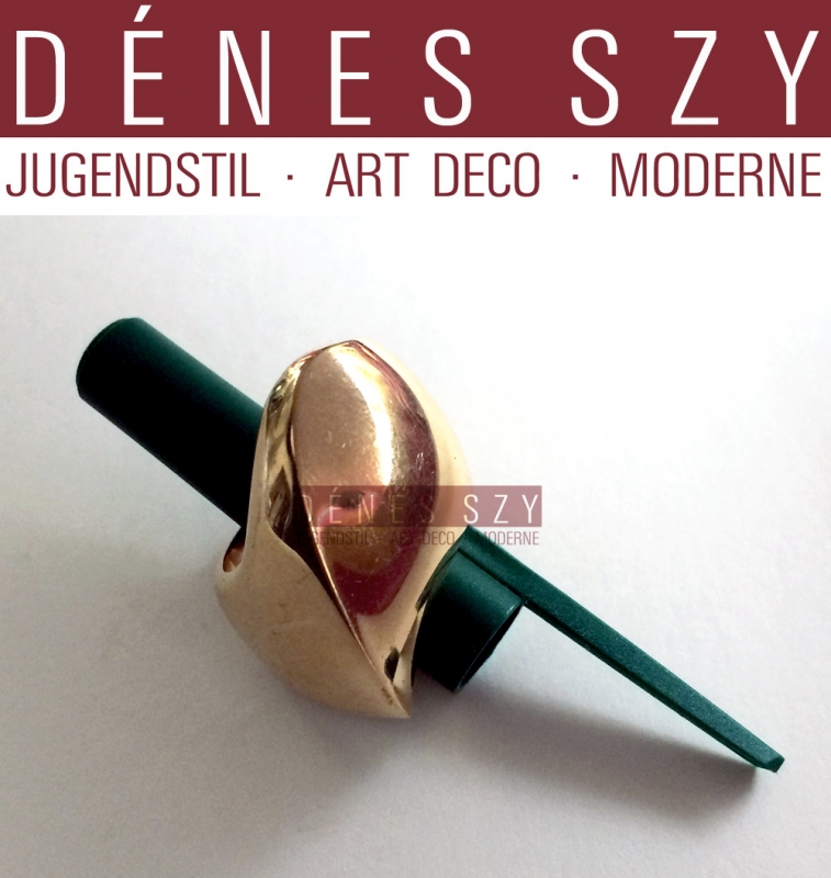Georg Jensen 18k Goldring # 1091 Nanna Ditzel 1956