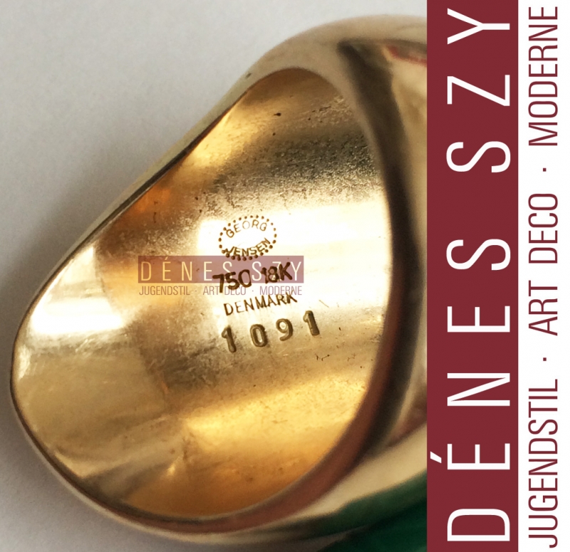 anello d oro 111, Georg Jensen argento, gioielli