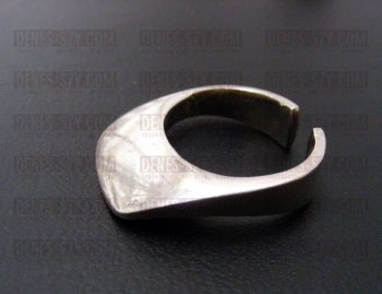 Space Age Georg Jensen Sterling silver jewelry ring 164