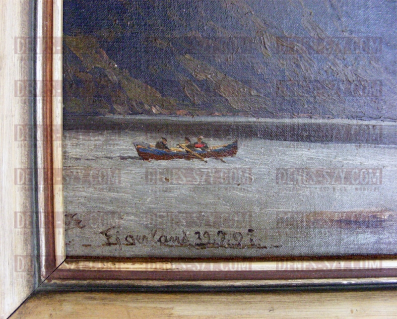 K. P. Themistokles von ECKENBRECHER, Fjaerland