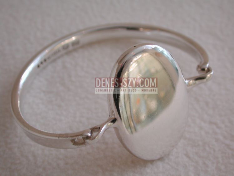 braccialetto d'argento # 230, TORUN, fabbricazione di Georg Jensen