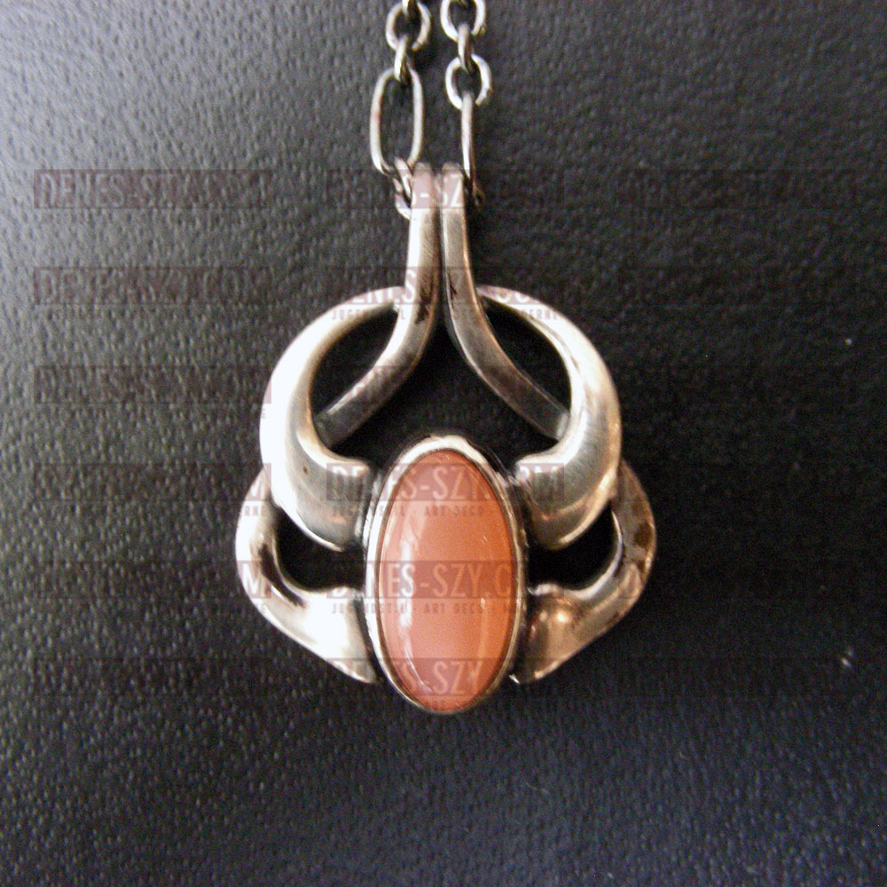 Georg Jensen collier annuelle # 2006, Art Nouveau, Conception et exécution: les orfèvres Georg Jensen, Danemark, argent Sterling 925