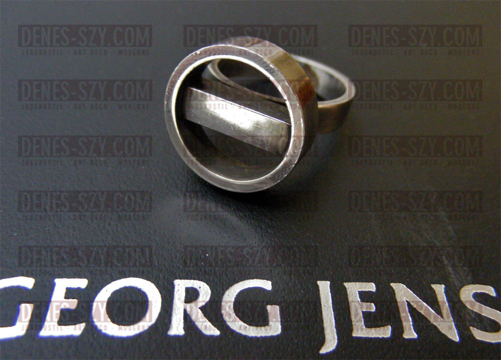 Modernist Baque #122, Exécution: orfèvres Georg Jensen, Copenhague, argent sterling