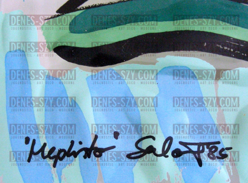 Salomé (Wolfgang Cihlarz), Mephisto, 1985 ROSENTHAL JAHRESOBJEKT