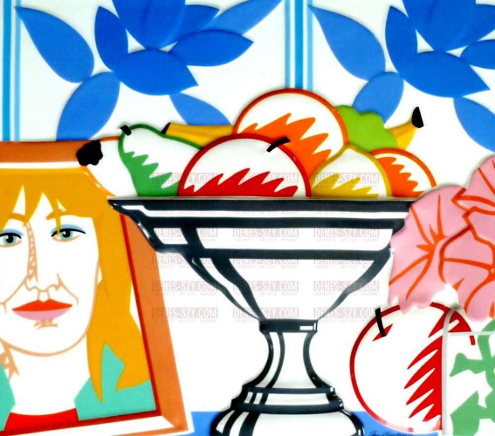 TOM WESSELMANN, Stilleben, 1988 ROSENTHAL JAHRESOBJEKT