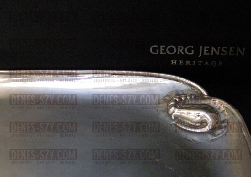 Georg Jensen Sterling Magnolia #2 B, Tablett