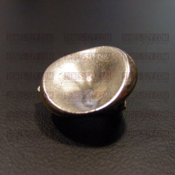 Georg Jensen rd. silver ear clip