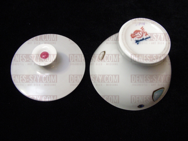 KPM Berlin, théière en porcelaine, motif KROKUS, Griemert, années 50 – Image 5