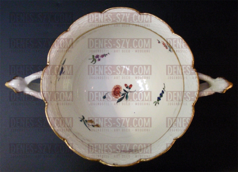 HEREND HUNGARY porcelain bowl, 2.nd half 19.th. Century