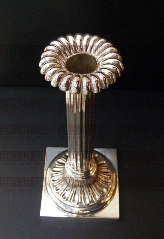 Klassizistischer Silber Leuchter, Augsburg 1783-85