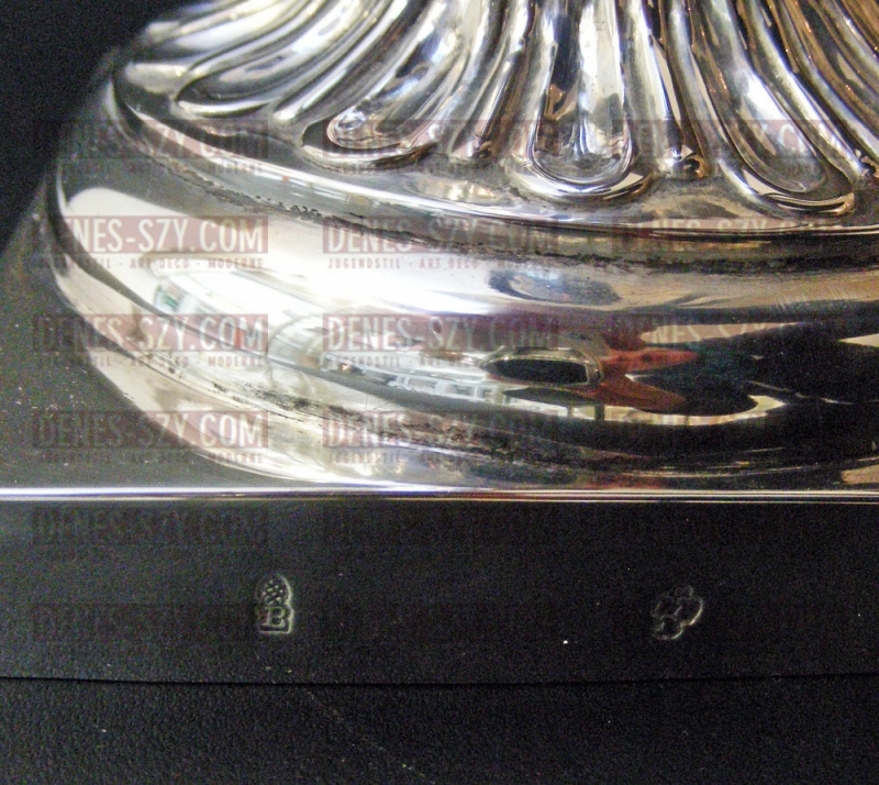 Klassizistischer Silber Leuchter, Augsburg 1783-85