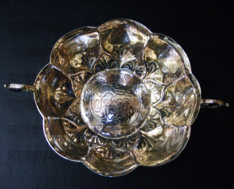 South German silver brandy bowl ca. 1680-1700