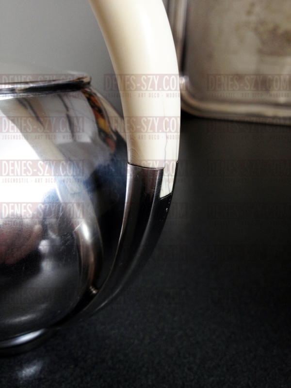 Frantz Hingelberg silver, Svend Weihrauch Design, teapot 1948