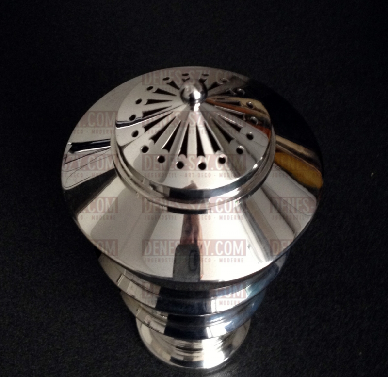 Mid Century modern, Hans Hansen Sterling Silver Sugar Castor HANDMADE