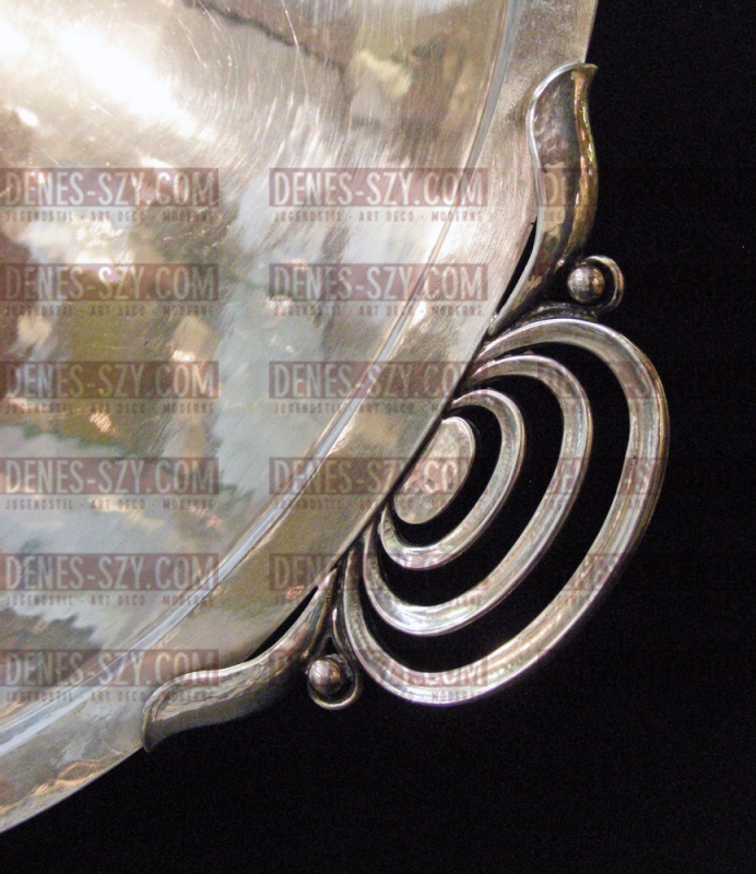 Georg Jensen argent 510, plateau rond