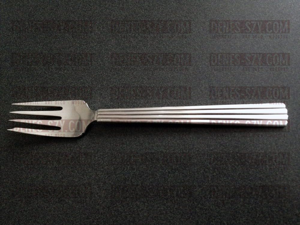 Georg Jensen argent, fourchette à salade Bernadotte