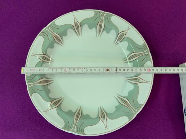 Meissen Pastaschale, Servierschale rund Krokusmuster 2 K. Hentschel um 1900