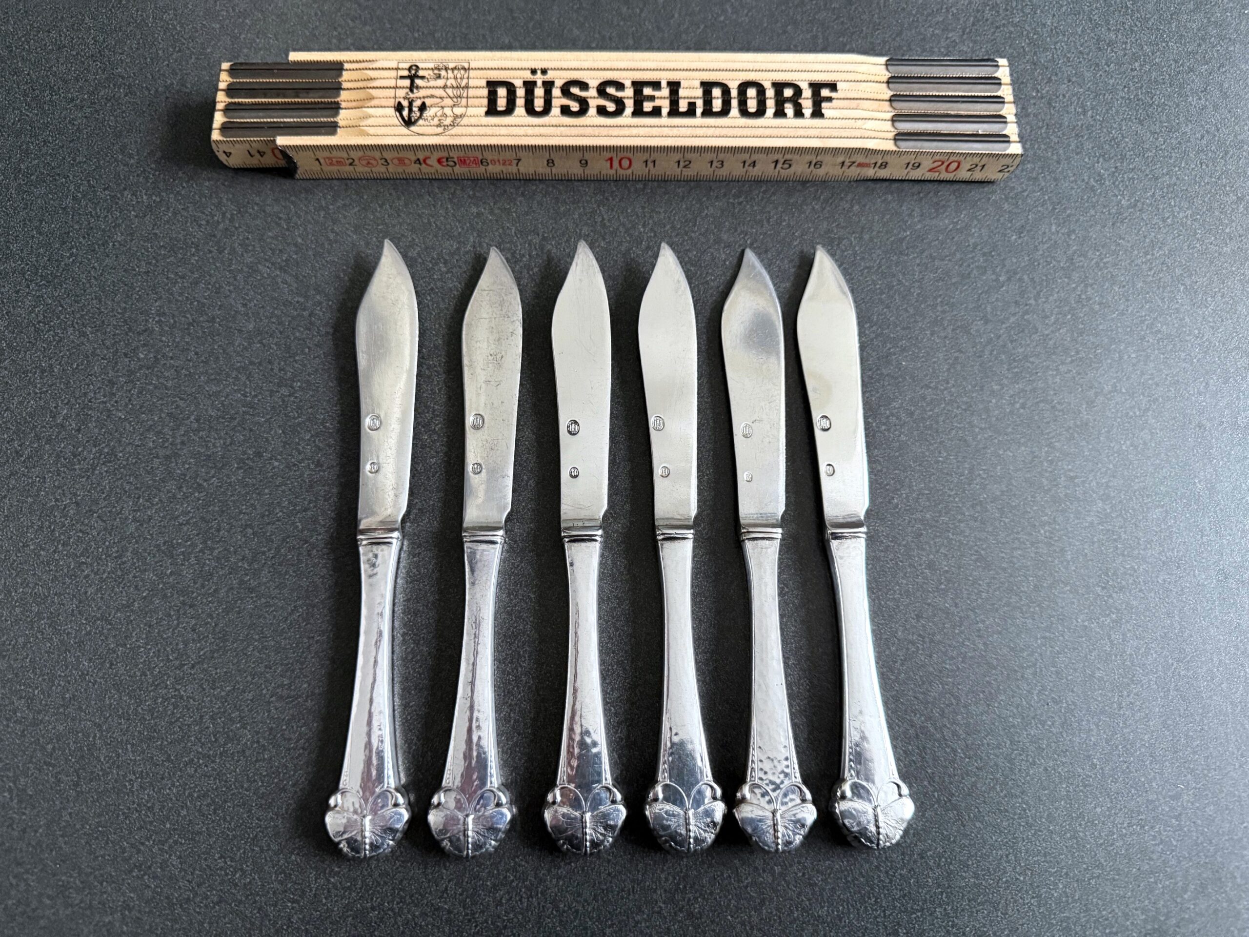 Frigast Sommervogel o. Schmetterlingsbesteck, Obstmesser, 830