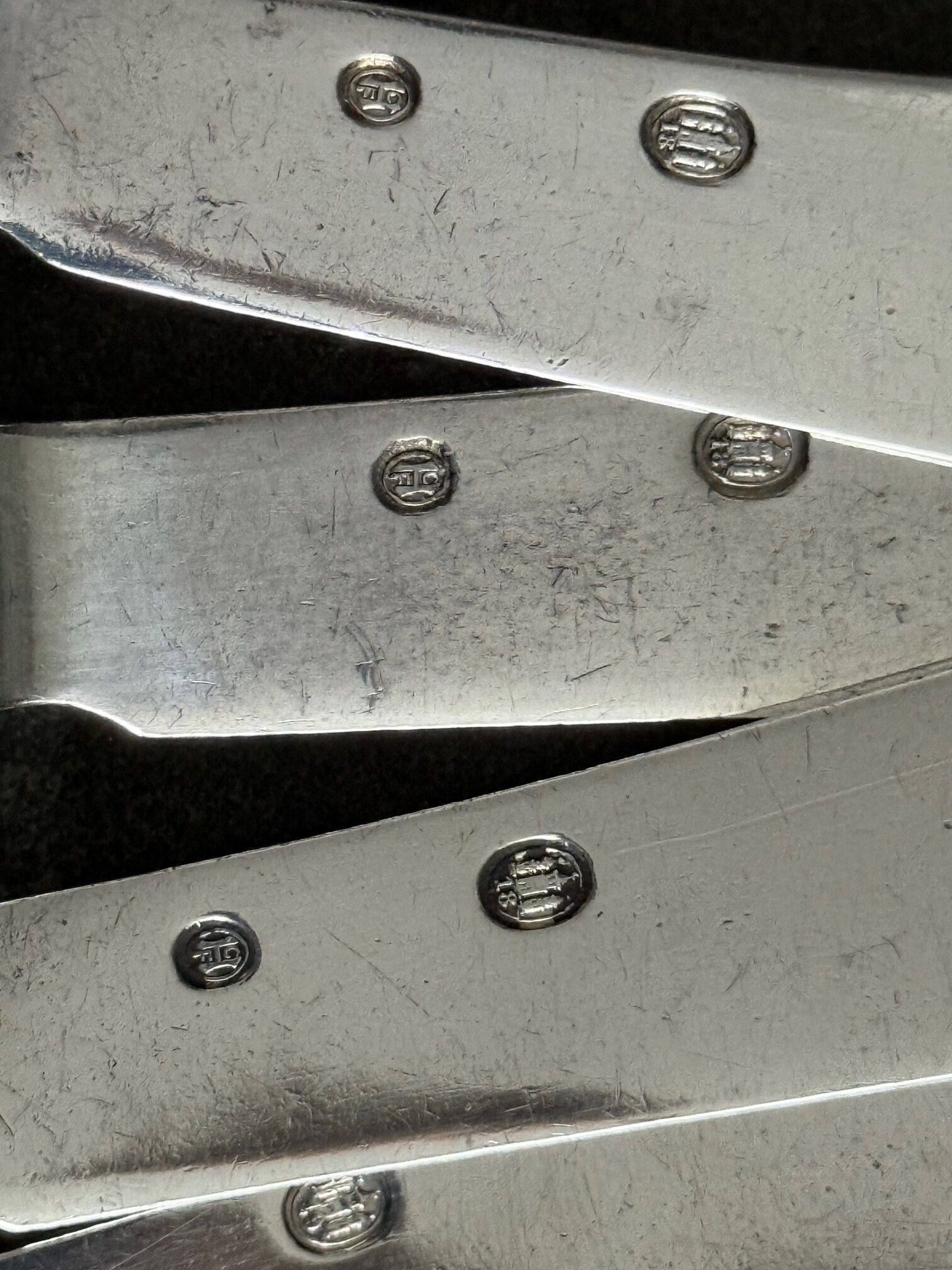 Frigast Sommervogel o. Schmetterlingsbesteck, Obstmesser, 830