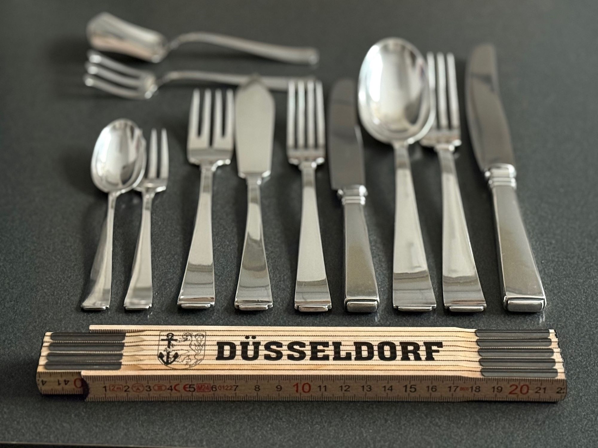 Silberbesteck Belle Epoque Koch u Bergfeld 1930 – Bild 2